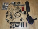 JOB LOT OF BICYCLE ACCESSORIES (AS IN PHOTOS)...USED