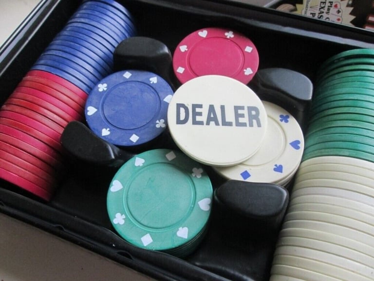 Poker Chip top up kit,   Standard 38 mm Chips  Used