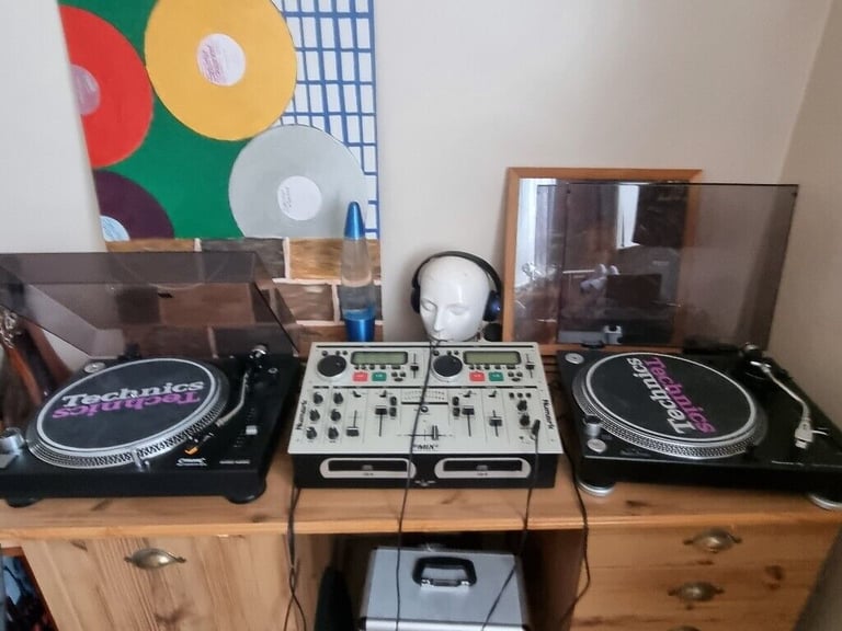 Numark CD Mix 2 Mixer & Citronic PD1 Mk3 turntable & Pioneer DJ Direct