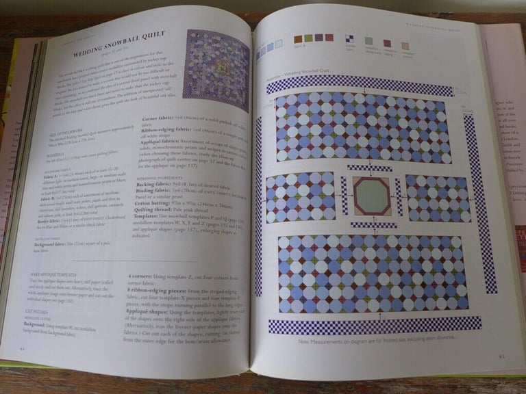 Collectable vintage hardback: KAFFE FASSETT'S V & A QUILTS. Illustrated.