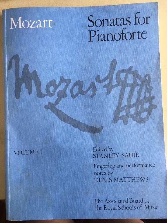 image for MOZART Sonatas for Pianoforte (Vol.1 and Vol.2) ABRSM published