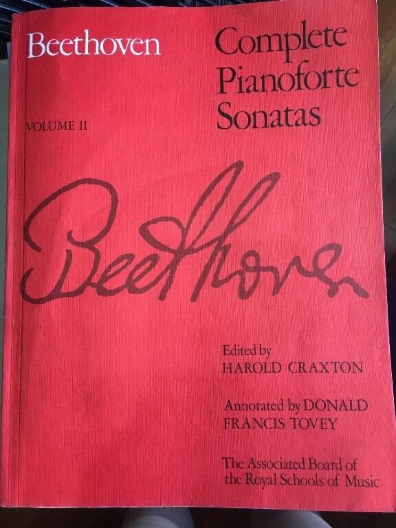 BEETHOVEN Complete Pianoforte Sonatas (Vol.1 and Vol.2) ABRSM published