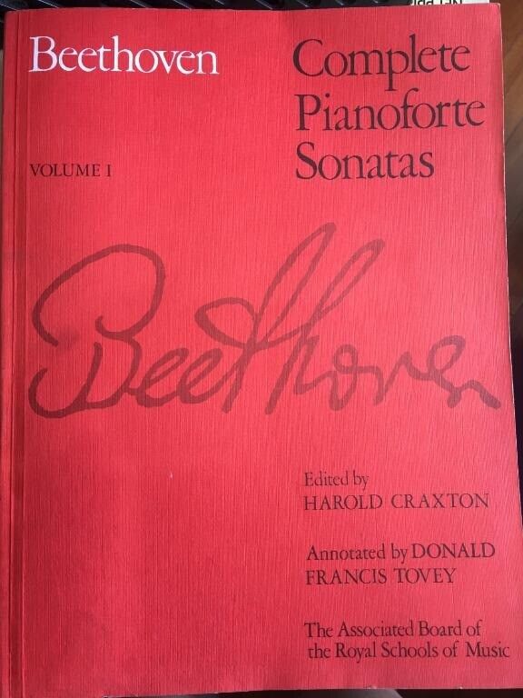 BEETHOVEN Complete Pianoforte Sonatas (Vol.1 and Vol.2) ABRSM published