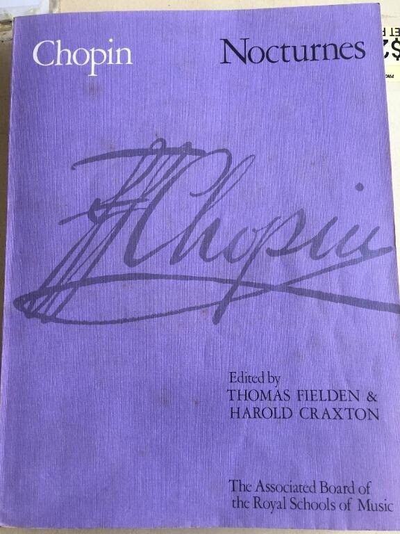 CHOPIN  Waltzes / Mazurkas / Nocturnes (3 books) ABRSM published