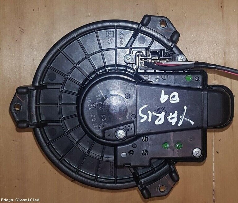Toyota Yaris Heater Blower Motor 2009