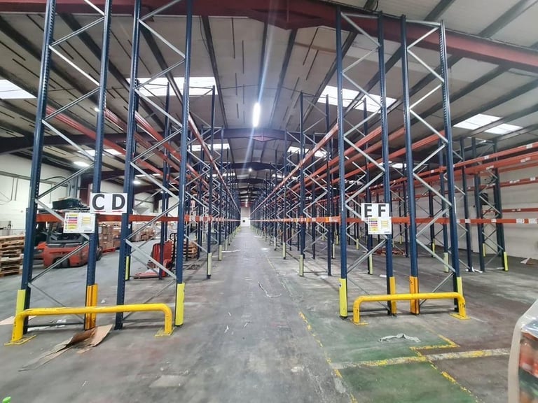 Mecalux pallet racking frames and beams