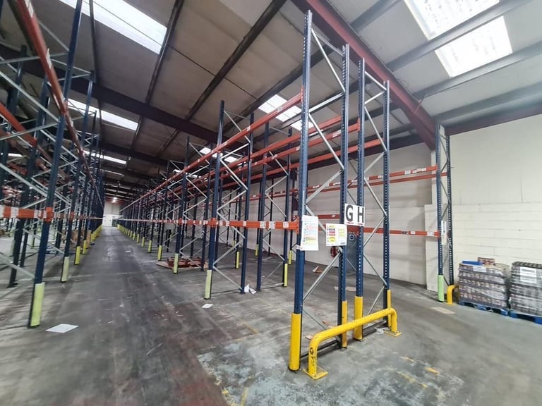 Mecalux pallet racking frames and beams