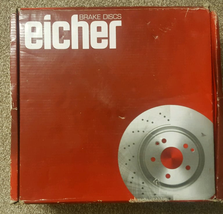 2 x New Brake Discs - For VW / Audi / Skoda / Seat 