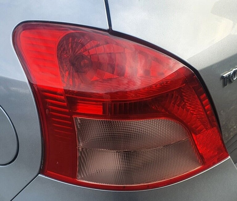 Toyota Yaris Left Side Rear Light 5 Doors 2007