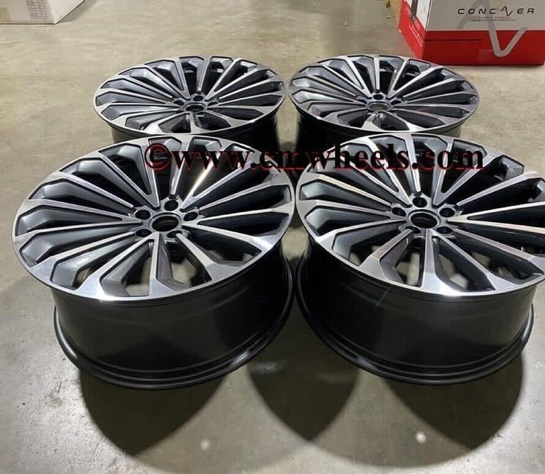 20" Inch E-Tron Style Alloy Wheels VW T6 T5 Transporter Amarok 5x120 