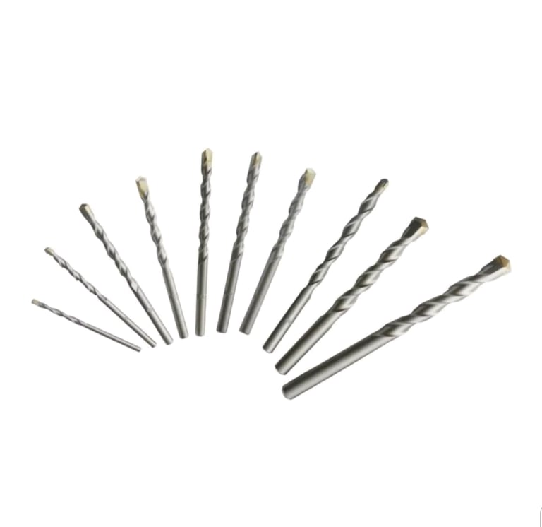 PTX 10 piece masonry drill bit set