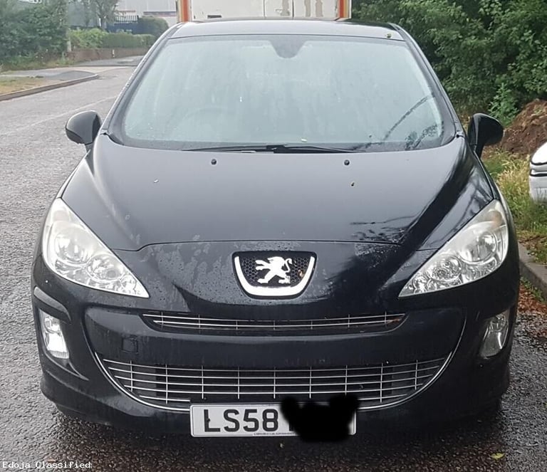 image for Peugeot 308 Bonnet In Black 2008