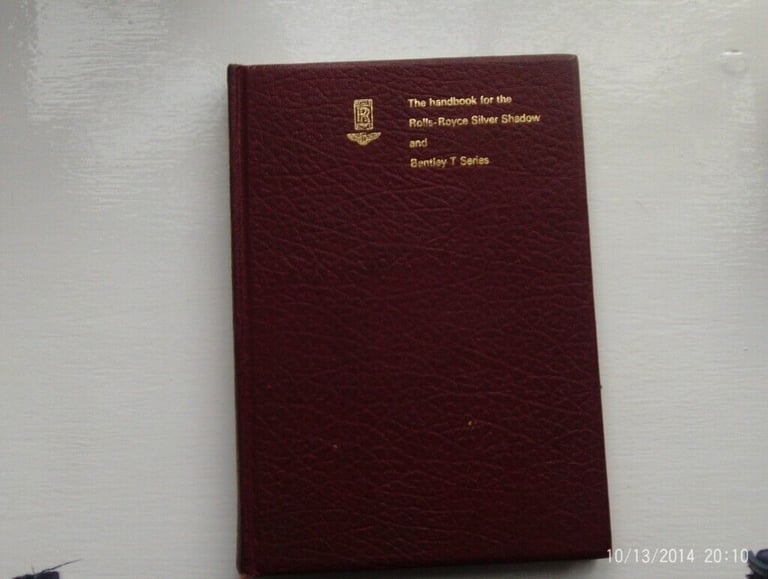 image for rolls royce handbook