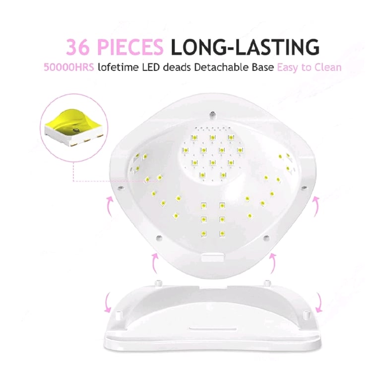 Nail UV LED lamp, 72W, brand new in box