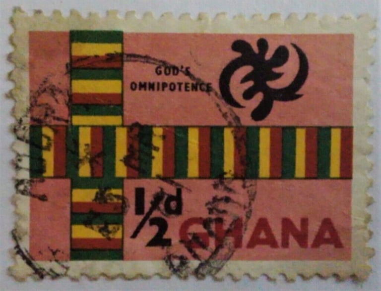 GHANA inc GOLD COAST 1952-1965 POSTAGE STAMPS (3)