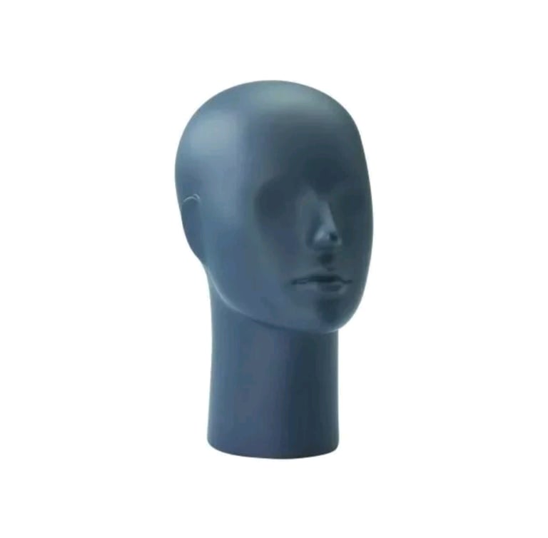 NEW Grey Fibreglass Female Mannequin Head Quality Display Morplan