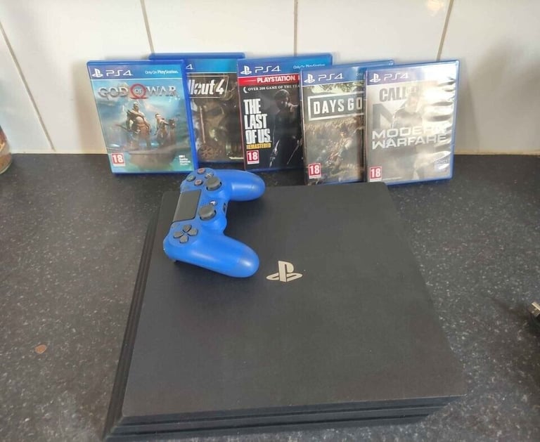PlayStation 4 PRO 1TB console with 5 Top Games and pad | in Doncaster,  South Yorkshire | Gumtree