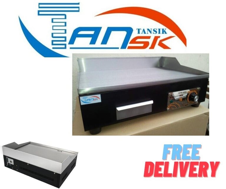 image for COMMERCIAL ELECTRIC GRIDDLE KITCHEN HOTPLATE  BBQ GRILL