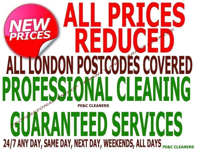 50% OFF SHORT NOTICE PROFESSIONAL END OF TENANCY DEEP CARPET CLEANING SERVICE HOUSE DOMESTIC CLEANER