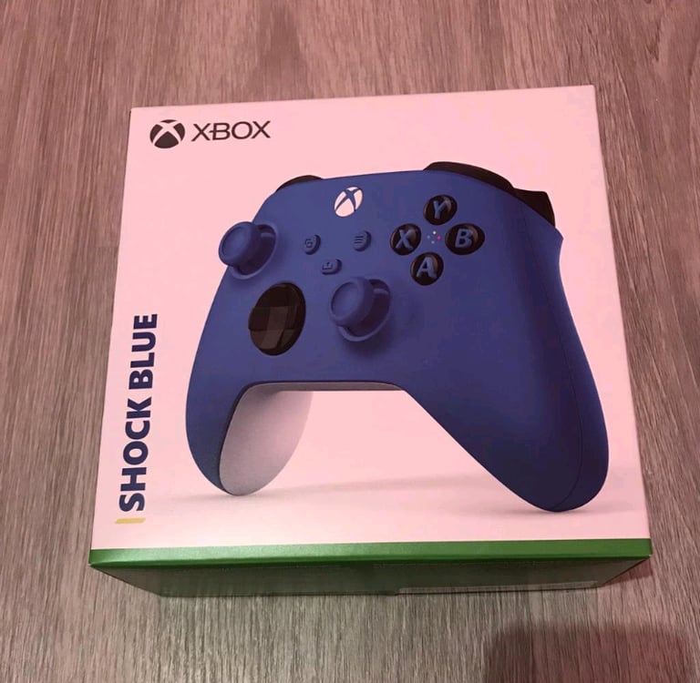 image for Xbox series X/S Shock blue controller brand new sealed 