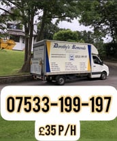 Man and van London west north south east fast removals services movers