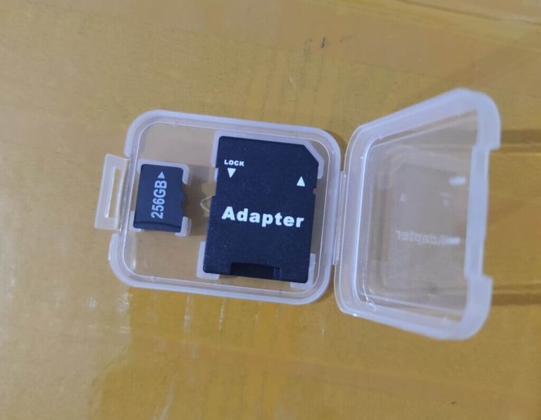 Micro Sd card with adapter 