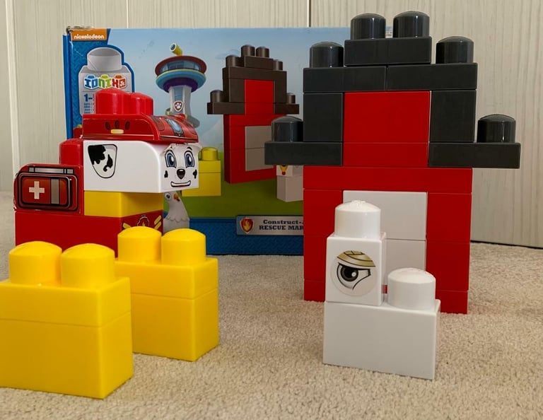 image for Paw Patrol - Ionix Block Set - Rescue Marshall