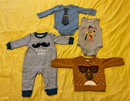 Baby boy 6-12/9-12 months clothes bundle 