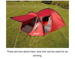 Tent eurohike for 3 people NEVER USE BRAND NEW