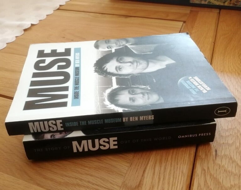 Muse Inside The Muscle Museum & Out Of This world Paperback Books