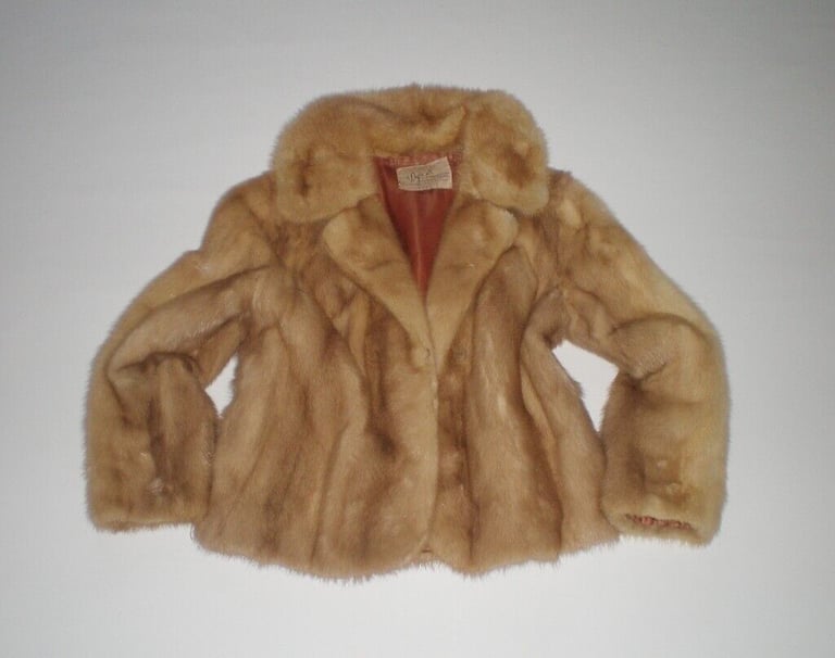 Beautiful Real Mink Fur jacket, size S/M