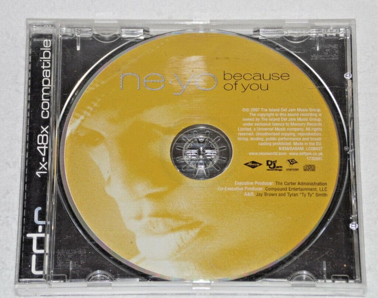 image for MUSIC CD ALBUM NE-YO - BECAUSE OF YOU 13 TRACKS CAN WE CHILL CRAZY