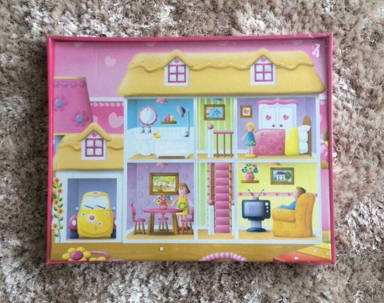 Printed dolls house storage/toy box, playroom | in Rhondda Cynon Taf |  Gumtree