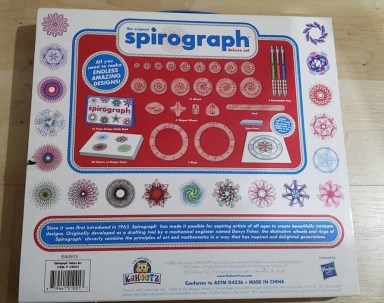 Spirograph Deluxe Set for Kids Art - neraly New