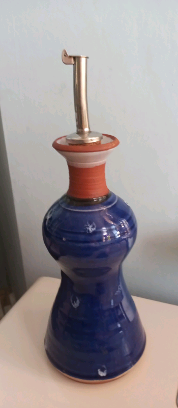 Rupert Blamire hand thrown oil decanter