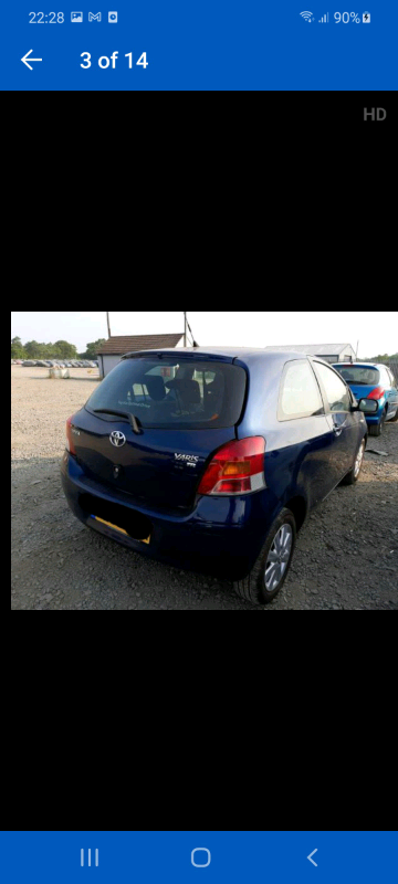 image for Toyota yaris 2010 breaking 