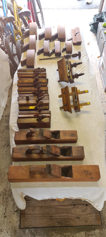 Vintage woodworking planes from £5 each