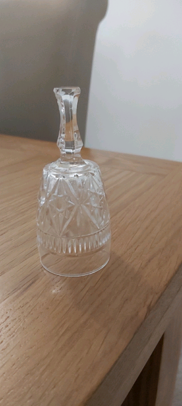 image for Crystal glass bell.