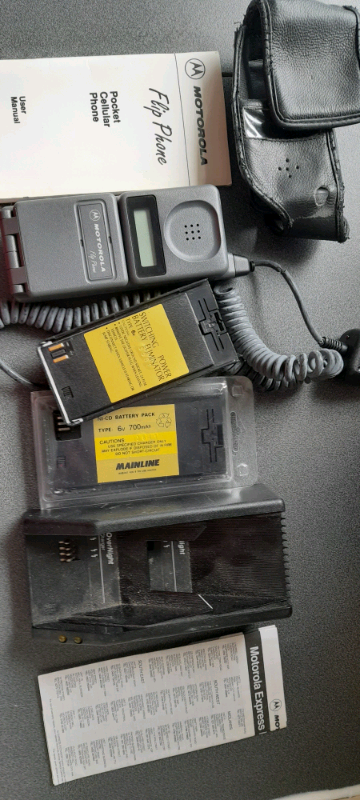 image for Vintage Motorola flip phone