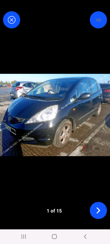 image for Honda jazz 2009 - 2014 breaking 