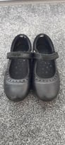 Free size 10.5 girls school shoes (well worn)