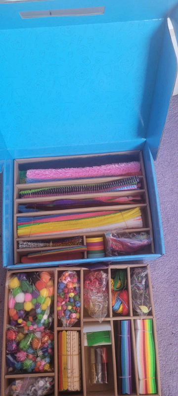 image for Brand new Arts and Crafts for Kids - Blue Squid 3000+ Piece Deluxe 