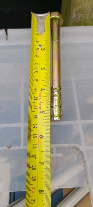 Sleve anchor bolts 