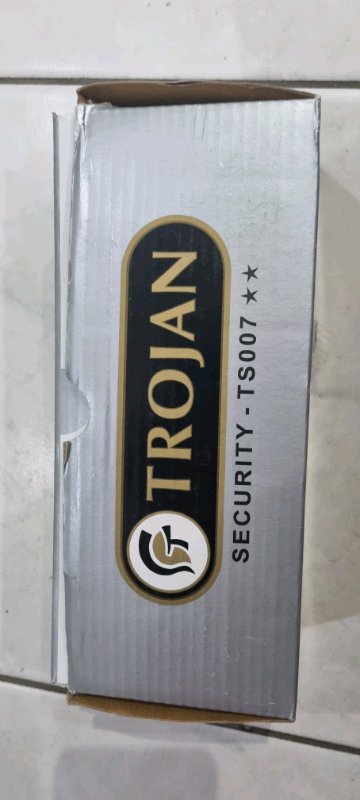 image for Trojan Security TS007 Sparta Security Chrome Door Handle