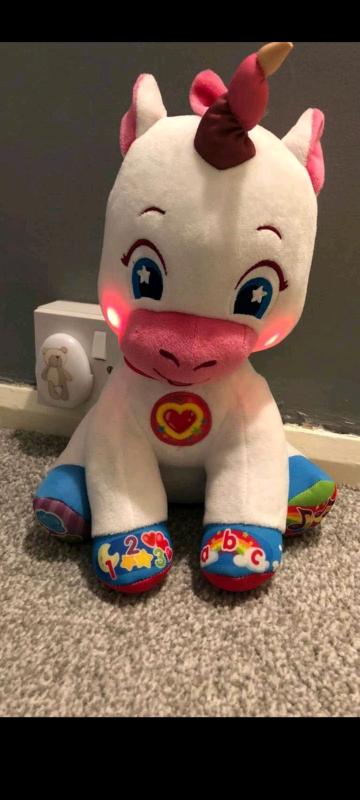 image for Baby's Unicorn soft teddy