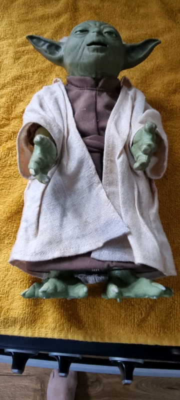 image for STAR WARS 12&quot; ANIMATED YODA