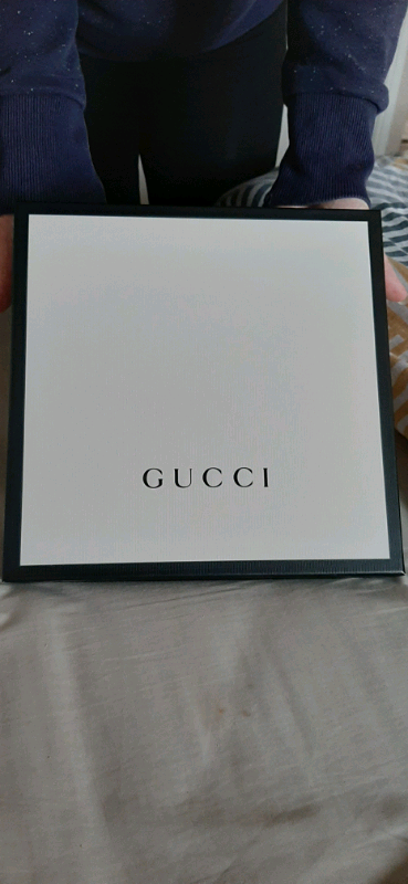 Genuine GUCCI Silk Scarf with GG Flora Print RRP £335