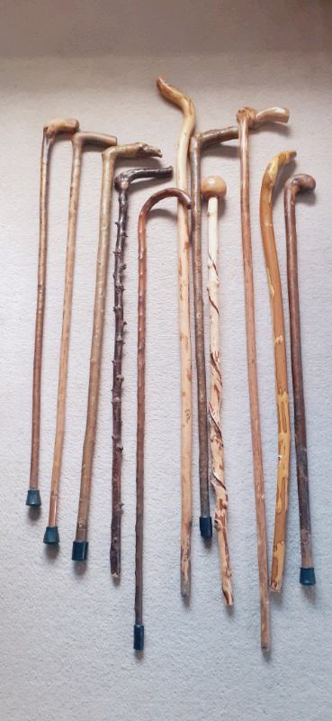 Various Wooden Walking Sticks £8 each