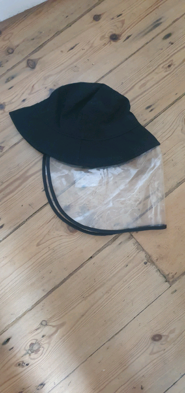 image for Hat with Attached Face Shield (New, Not Used)