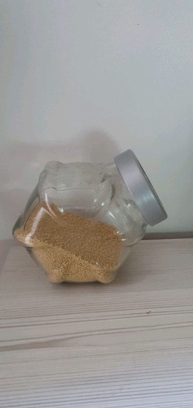 Glass containers, ideal for kitchen £5 each